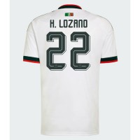Mexiko Hirving Lozano #22 Vonkajší futbalový dres MS 2026 Krátky Rukáv